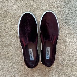 Steve Madden Velvet Shoes